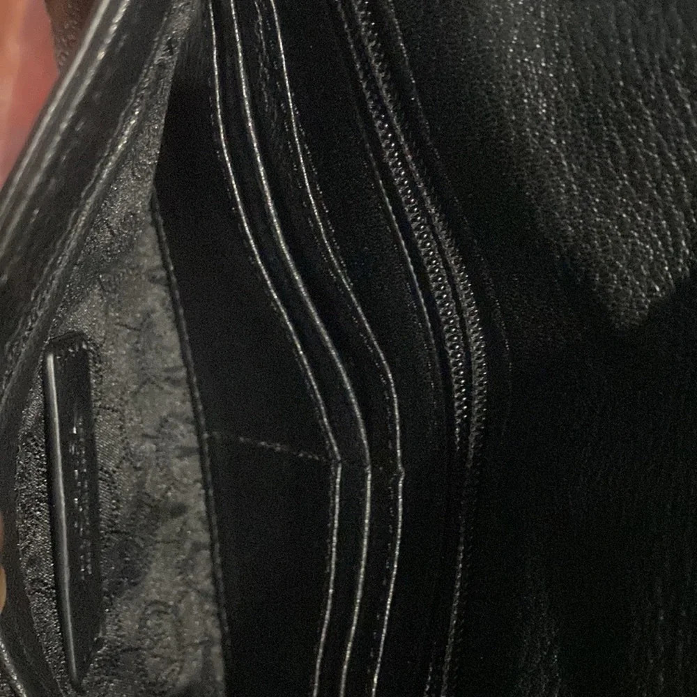 Michael Kors Haircalf Leather Robin Convertible Clutch/Shoulder Bag/Handbag - Picture 7 of 10